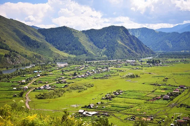 Montagnes de l'Alta&iuml; en Russie